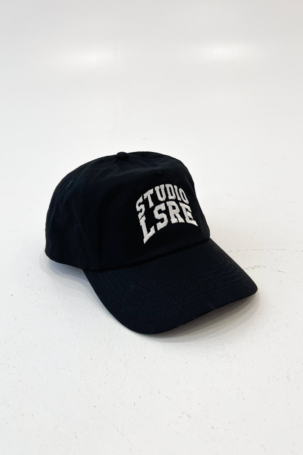 Studio LSRE black embroidered baseball cap